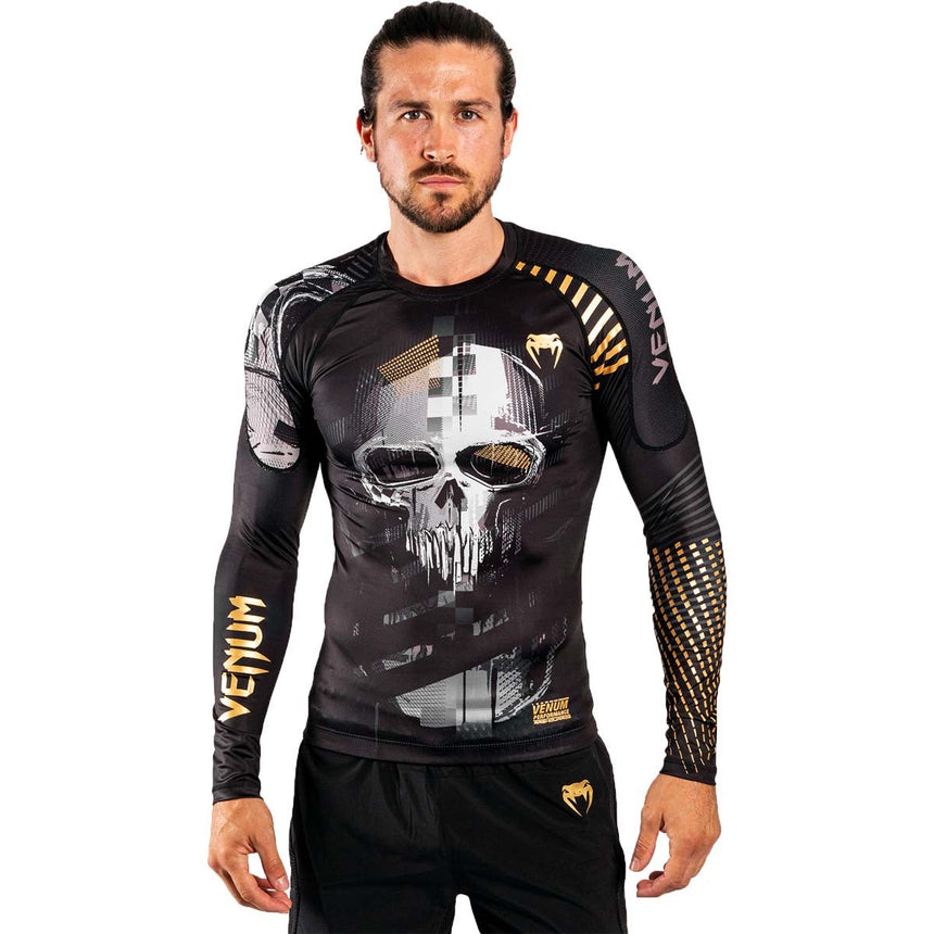 Venum Skull Long Sleeve Rash Guard    at Bytomic Trade and Wholesale