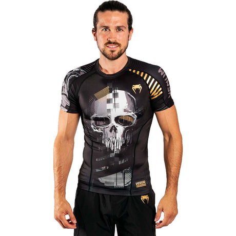 Venum Skull Short Sleeve Rash Guard    at Bytomic Trade and Wholesale