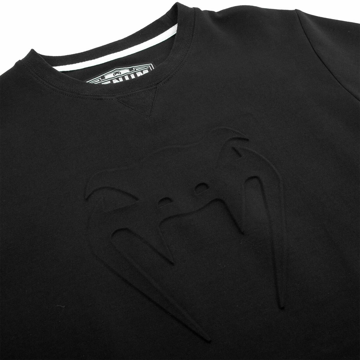 Black-Black Venum Classic Crewneck    at Bytomic Trade and Wholesale