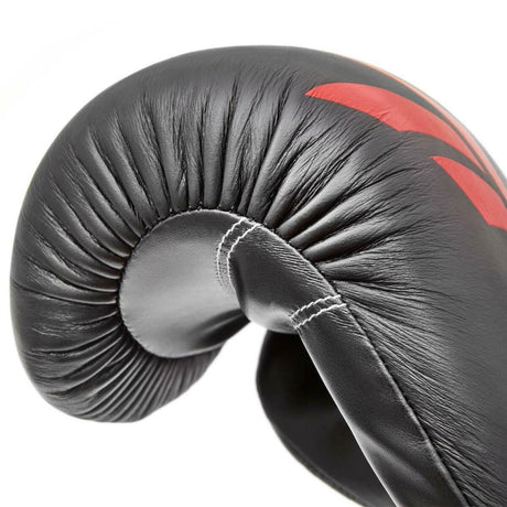 Reebok Leather Boxing Gloves Black/Red RSCB-10110BK