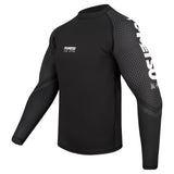 Fumetsu Competitor MK1 Long Sleeve Rash Guard Black Small  at Bytomic Trade and Wholesale