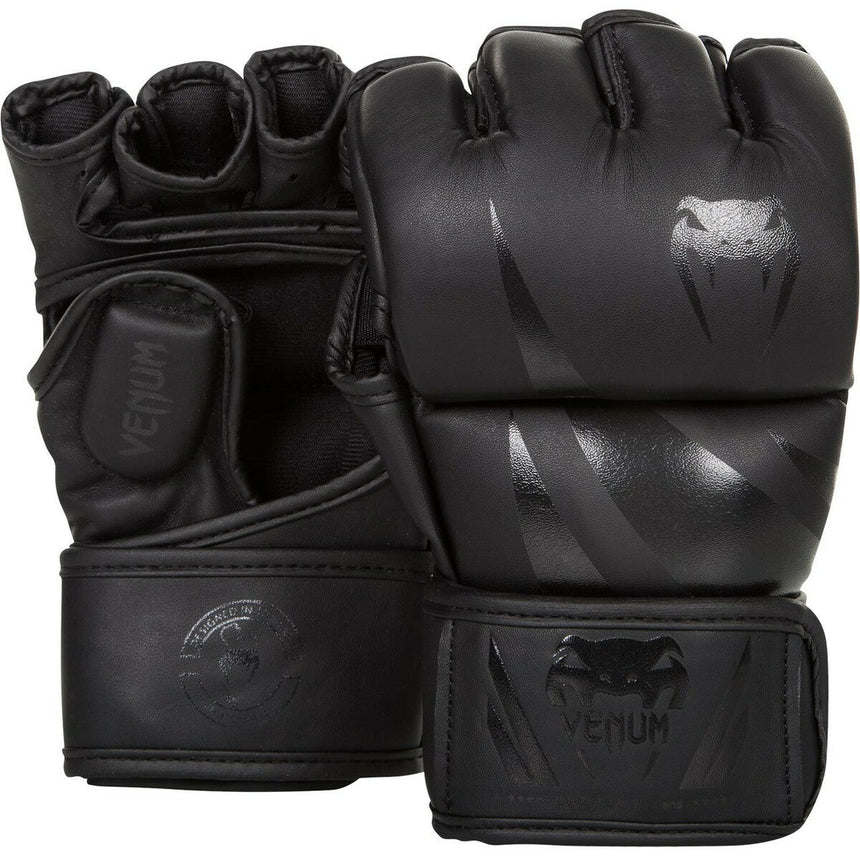 Matte Black Venum Challenger MMA Gloves    at Bytomic Trade and Wholesale