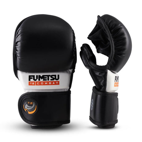 Black-White Fumetsu Ghost Kids MMA Sparring Glove    at Bytomic Trade and Wholesale