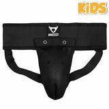 Black Ringhorns Charger Kids Groin Guard    at Bytomic Trade and Wholesale