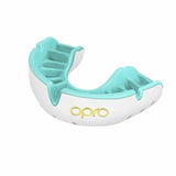 White-Mint Opro Gold Gen 4 Mouth Guard    at Bytomic Trade and Wholesale