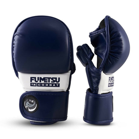 Fumetsu Ghost MMA Sparring Glove Navy/White S/M  at Bytomic Trade and Wholesale