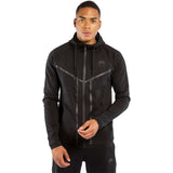 Black/Black Venum Laser X Connect Zipped Hoodie Small   at Bytomic Trade and Wholesale