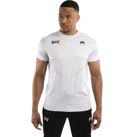 Venum UFC Pro Line Dry Tech T-Shirt White Small  at Bytomic Trade and Wholesale