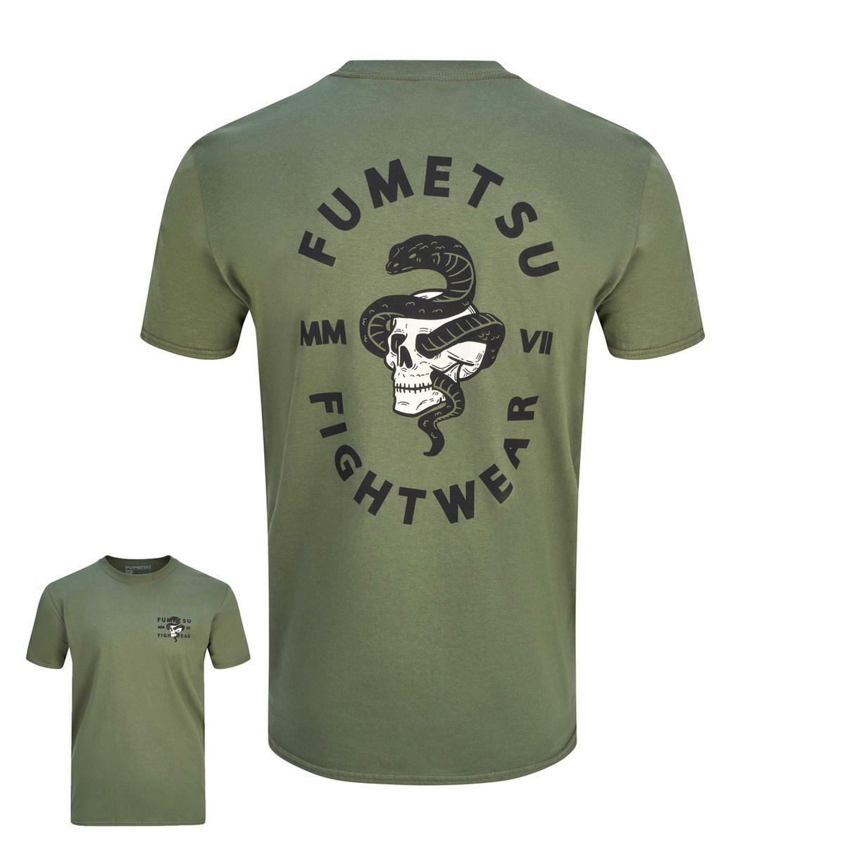 Fumetsu Snake Eyes T-Shirt Khaki Small  at Bytomic Trade and Wholesale