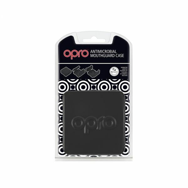 Opro Gen 4 Anti-Microbial Mouth Guard Case Black   at Bytomic Trade and Wholesale