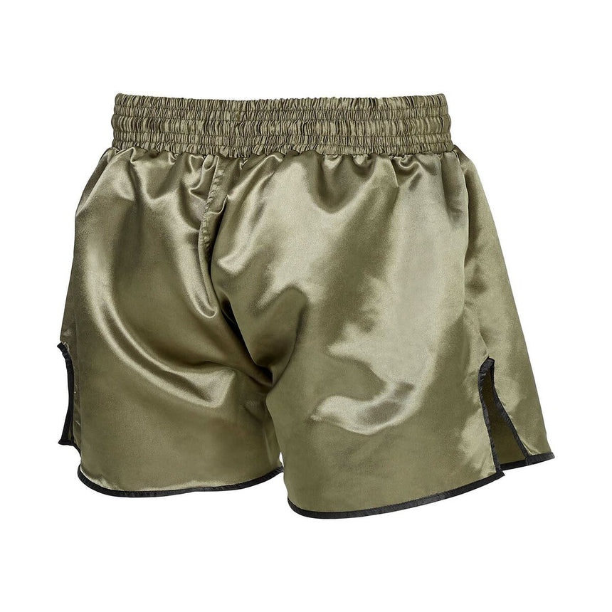 Khaki/Black Fumetsu Combat Muay Thai Shorts