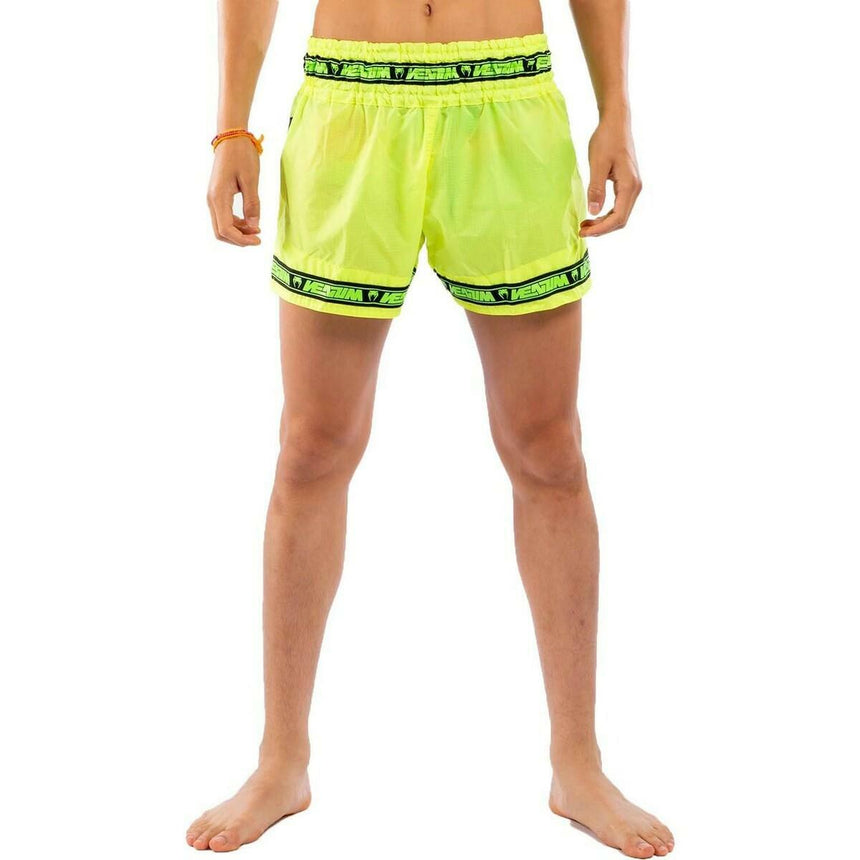 Venum Parachute Muay Thai Shorts Fluo Yellow Large  at Bytomic Trade and Wholesale