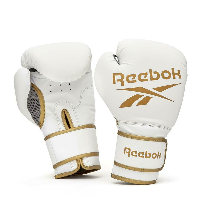 Reebok Boxing Gloves White-Gold    at Bytomic Trade and Wholesale