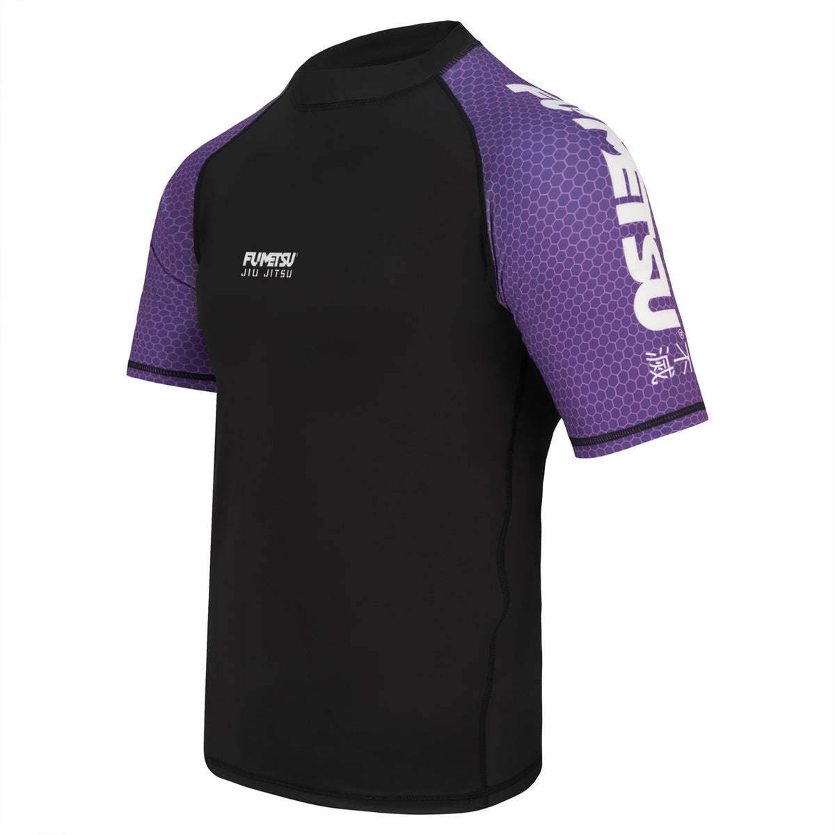 Fumetsu Competitor MK1 Short Sleeve Rash Guard Purple XL  at Bytomic Trade and Wholesale