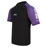 Fumetsu Competitor MK1 Short Sleeve Rash Guard Purple XL  at Bytomic Trade and Wholesale