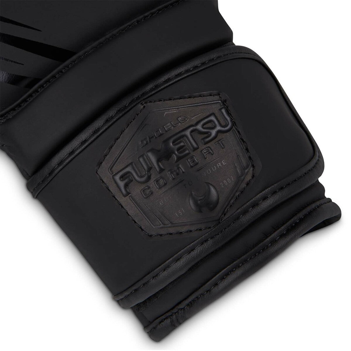 Black/Black Fumetsu Shield Kids Boxing Gloves    at Bytomic Trade and Wholesale