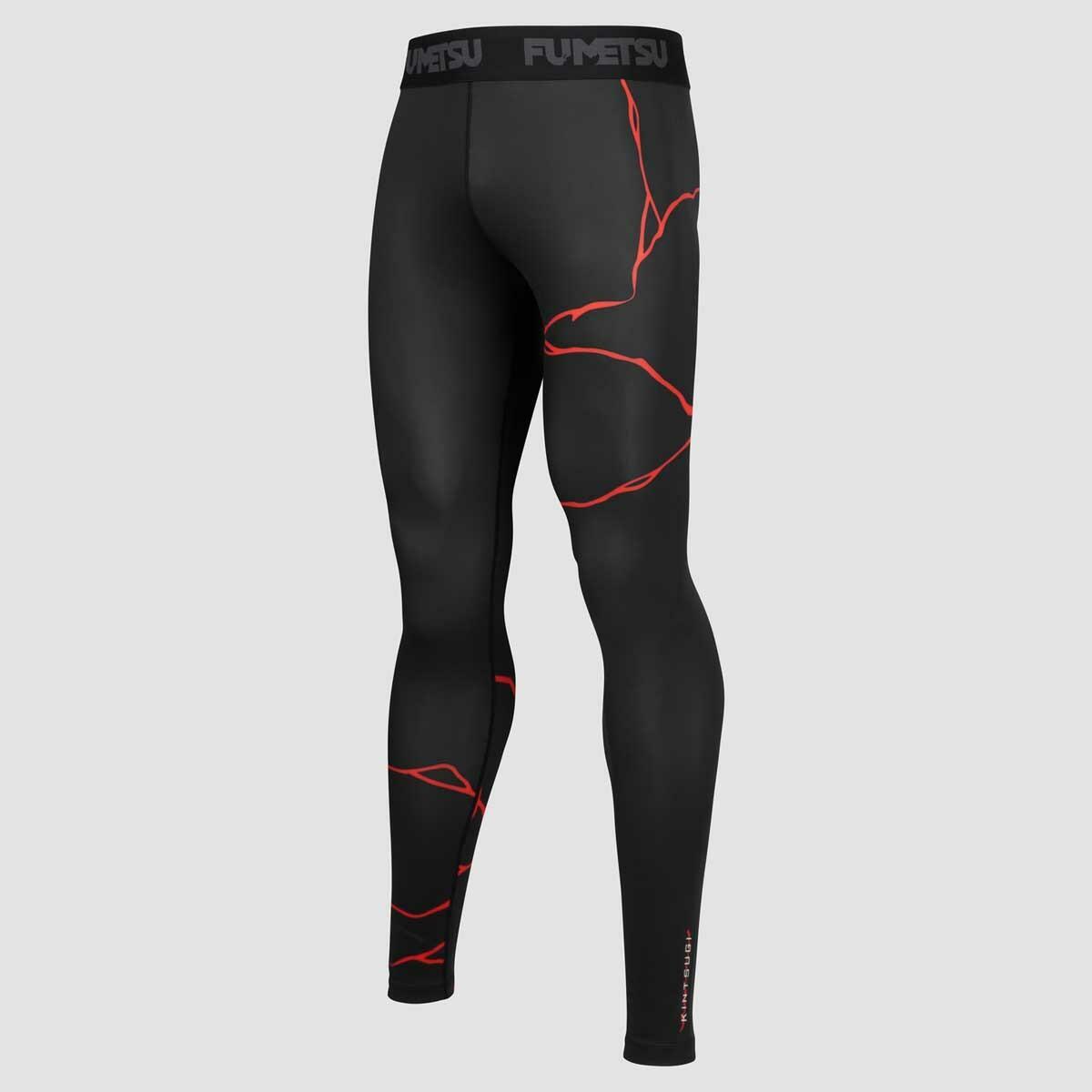 Black/Red Fumetsu Kintsugi Spats Small   at Bytomic Trade and Wholesale