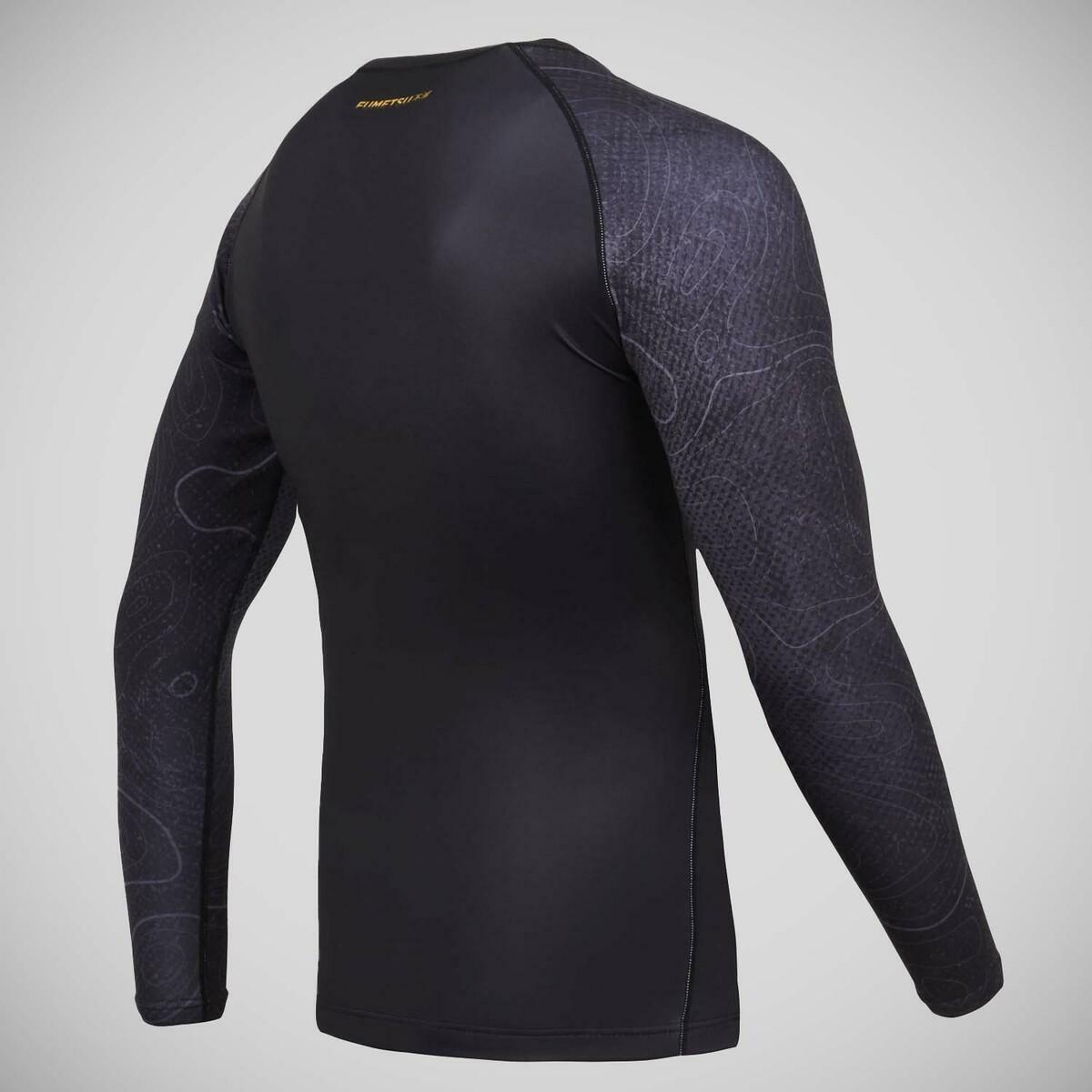 Black Fumetsu Arc Long Sleeve Rash Guard    at Bytomic Trade and Wholesale