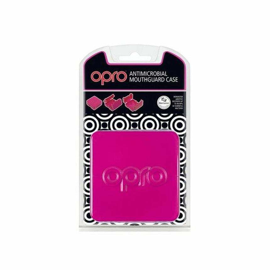 Opro Gen 4 Anti-Microbial Mouth Guard Case Pink   at Bytomic Trade and Wholesale