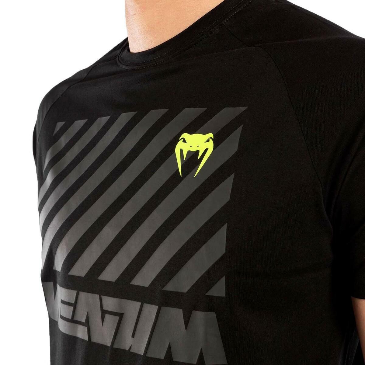 Black Venum Stripes T-Shirt    at Bytomic Trade and Wholesale