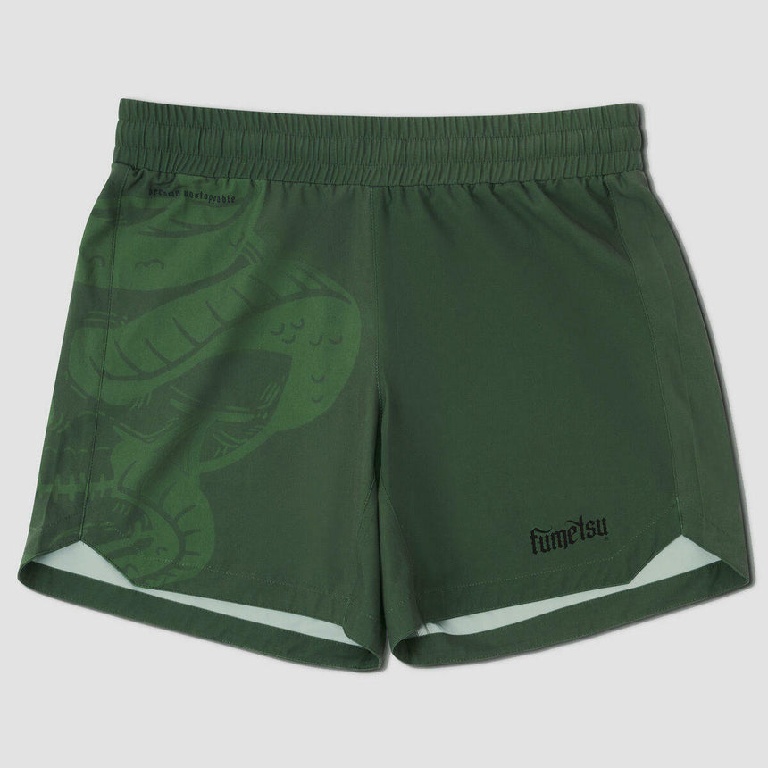 Khaki Fumetsu Snake Eyes V-Lite Fight Shorts    at Bytomic Trade and Wholesale