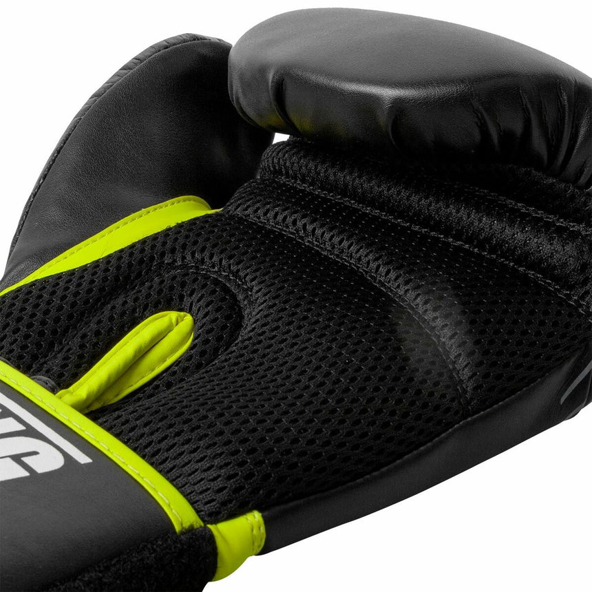 Black/Neo Yellow Ringhorns Charger MX Boxing Gloves    at Bytomic Trade and Wholesale