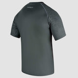 Grey Fumetsu Arc Short Sleeve Rash Guard    at Bytomic Trade and Wholesale