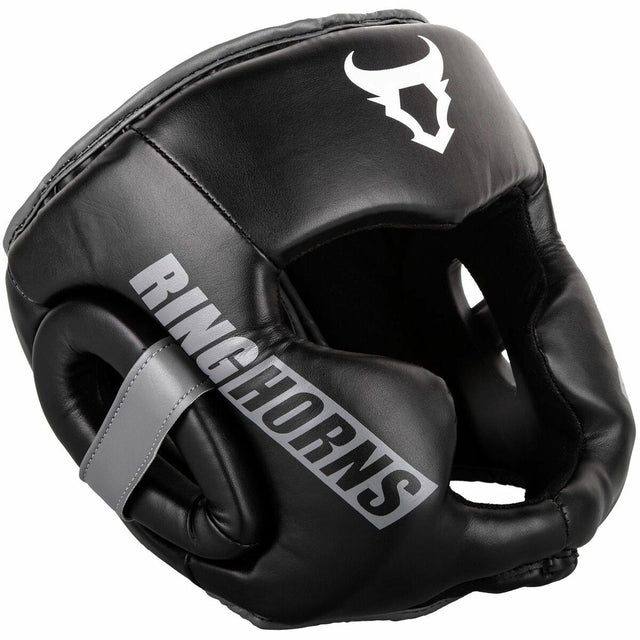 Black-White Ringhorns Charger Headguard    at Bytomic Trade and Wholesale