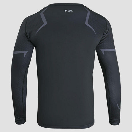 Black Fumetsu Ghost MK2 Long Sleeve Rash Guard    at Bytomic Trade and Wholesale