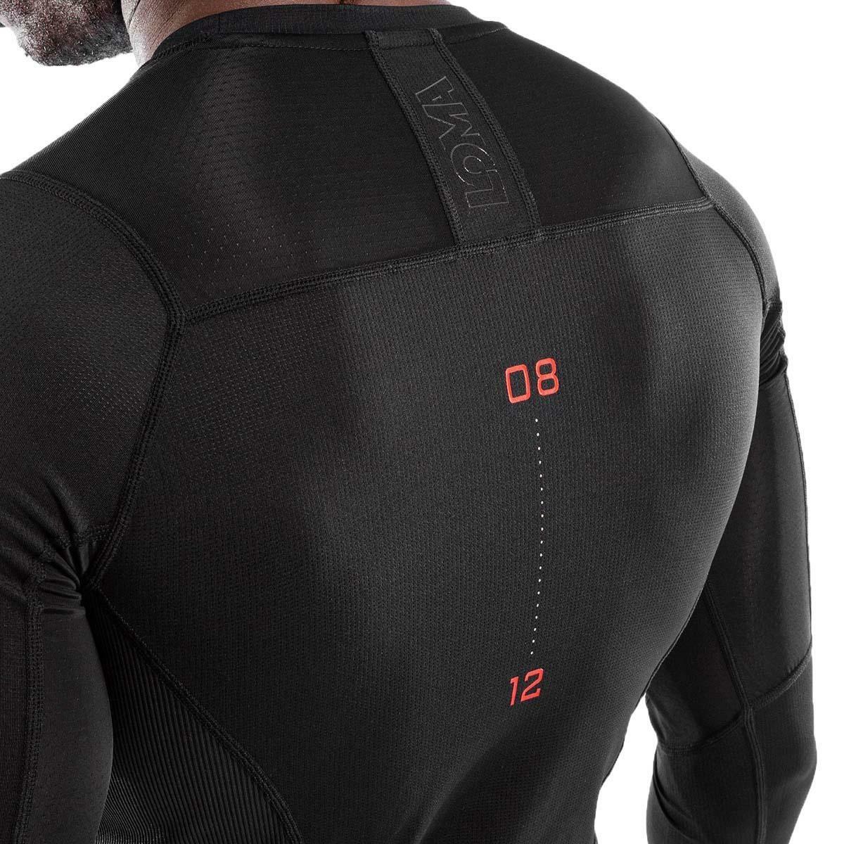 Black Venum Loma 08-12 Long Sleeve Rash Guard    at Bytomic Trade and Wholesale