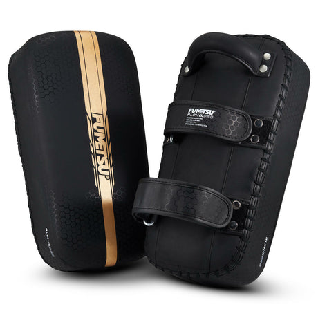 Fumetsu Alpha Pro Thai Pads Black/Gold   at Bytomic Trade and Wholesale