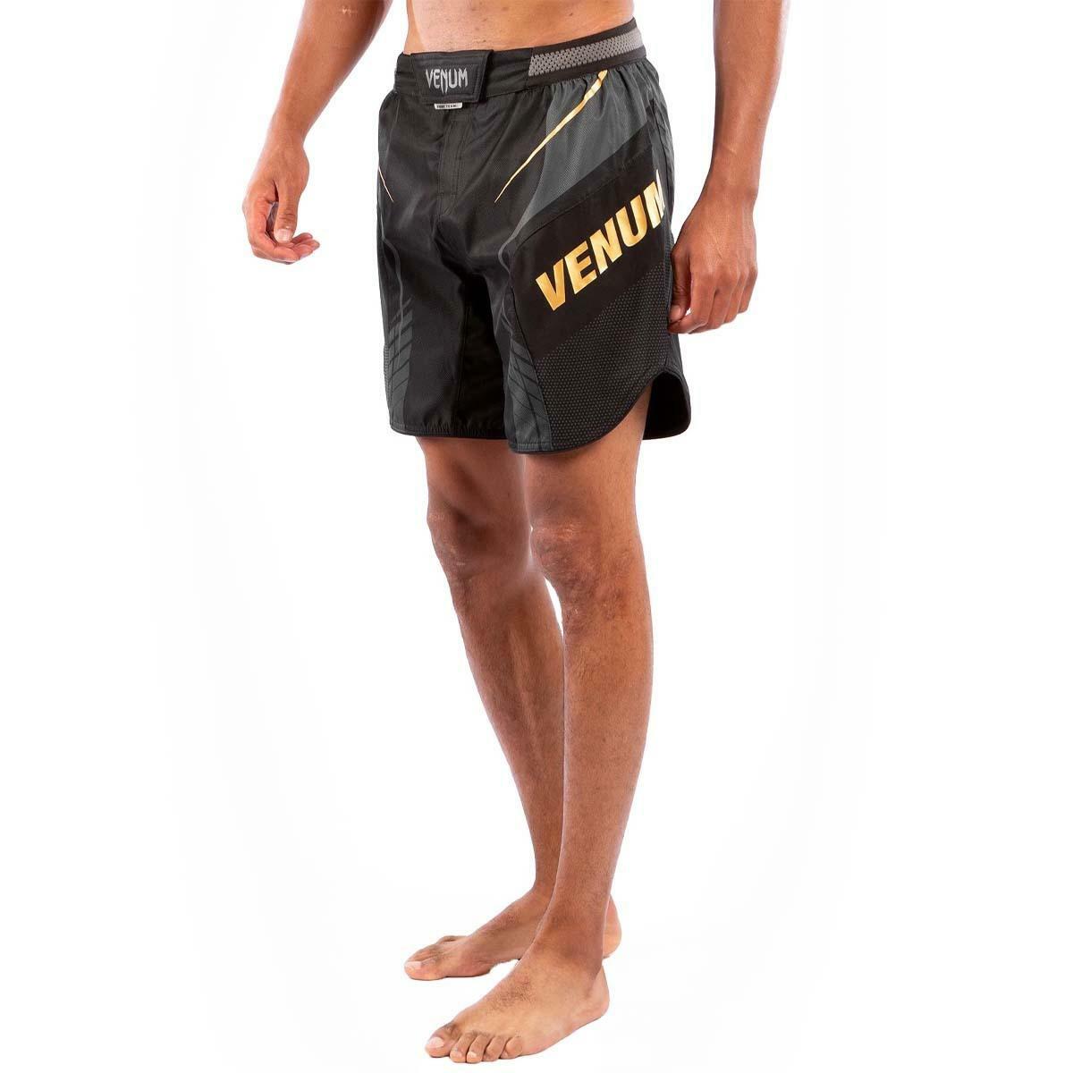 Black-Gold Venum Athletics Fight Shorts    at Bytomic Trade and Wholesale