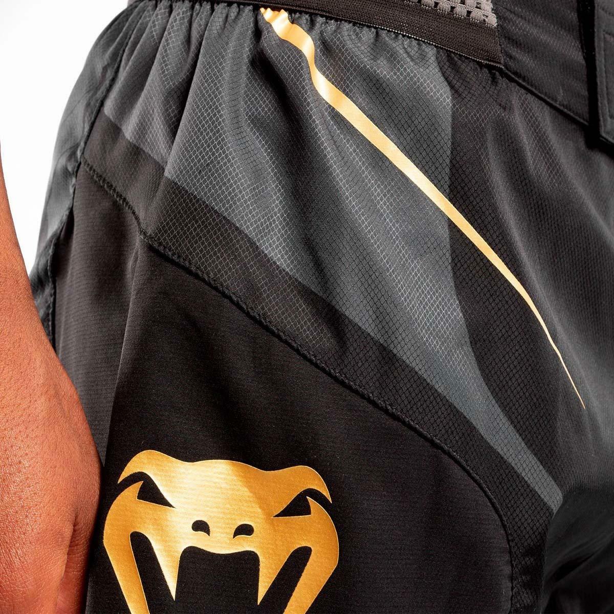 Black-Gold Venum Athletics Fight Shorts    at Bytomic Trade and Wholesale