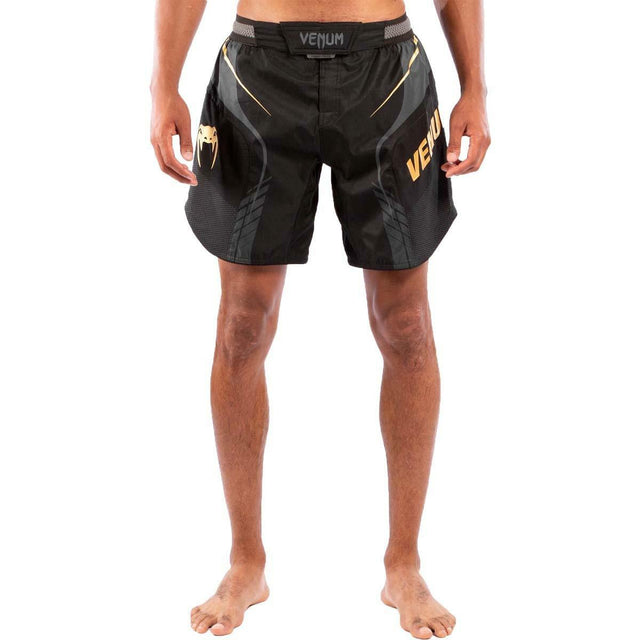 Black-Gold Venum Athletics Fight Shorts    at Bytomic Trade and Wholesale