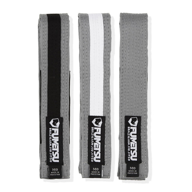 Grey Fumetsu Kids BJJ Belt    at Bytomic Trade and Wholesale