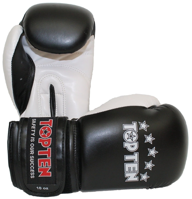 Black Top Ten Boxing Gloves NB II    at Bytomic Trade and Wholesale