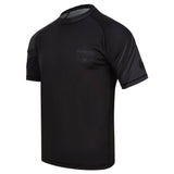 Fumetsu Shield Short Sleeve Rash Guard Black/Black Small  at Bytomic Trade and Wholesale