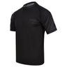 Fumetsu Shield Short Sleeve Rash Guard Black/Black Small  at Bytomic Trade and Wholesale