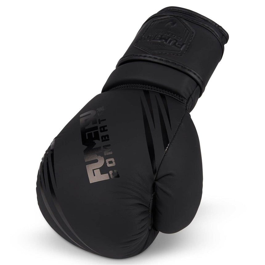 Black/Black Fumetsu Shield Kids Boxing Gloves    at Bytomic Trade and Wholesale