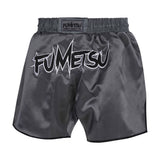 Grey/Black Fumetsu Combat Muay Thai Shorts    at Bytomic Trade and Wholesale