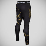 Black/Gold Fumetsu Kintsugi Spats    at Bytomic Trade and Wholesale