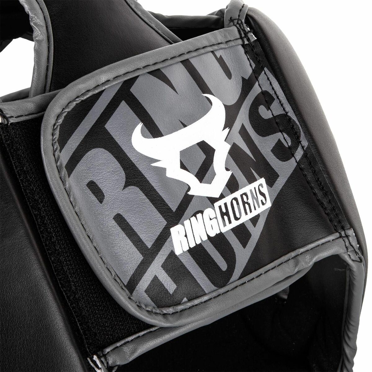 Black-White Ringhorns Charger Headguard    at Bytomic Trade and Wholesale