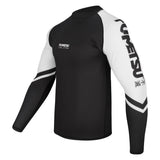 Fumetsu Competitor MK1 Long Sleeve Rash Guard White Small  at Bytomic Trade and Wholesale