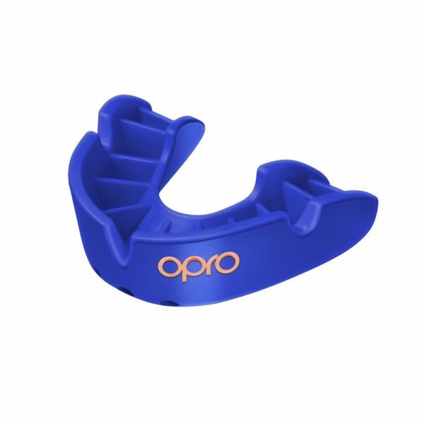 Blue Opro Junior Bronze Gen 4 Mouth Guard    at Bytomic Trade and Wholesale