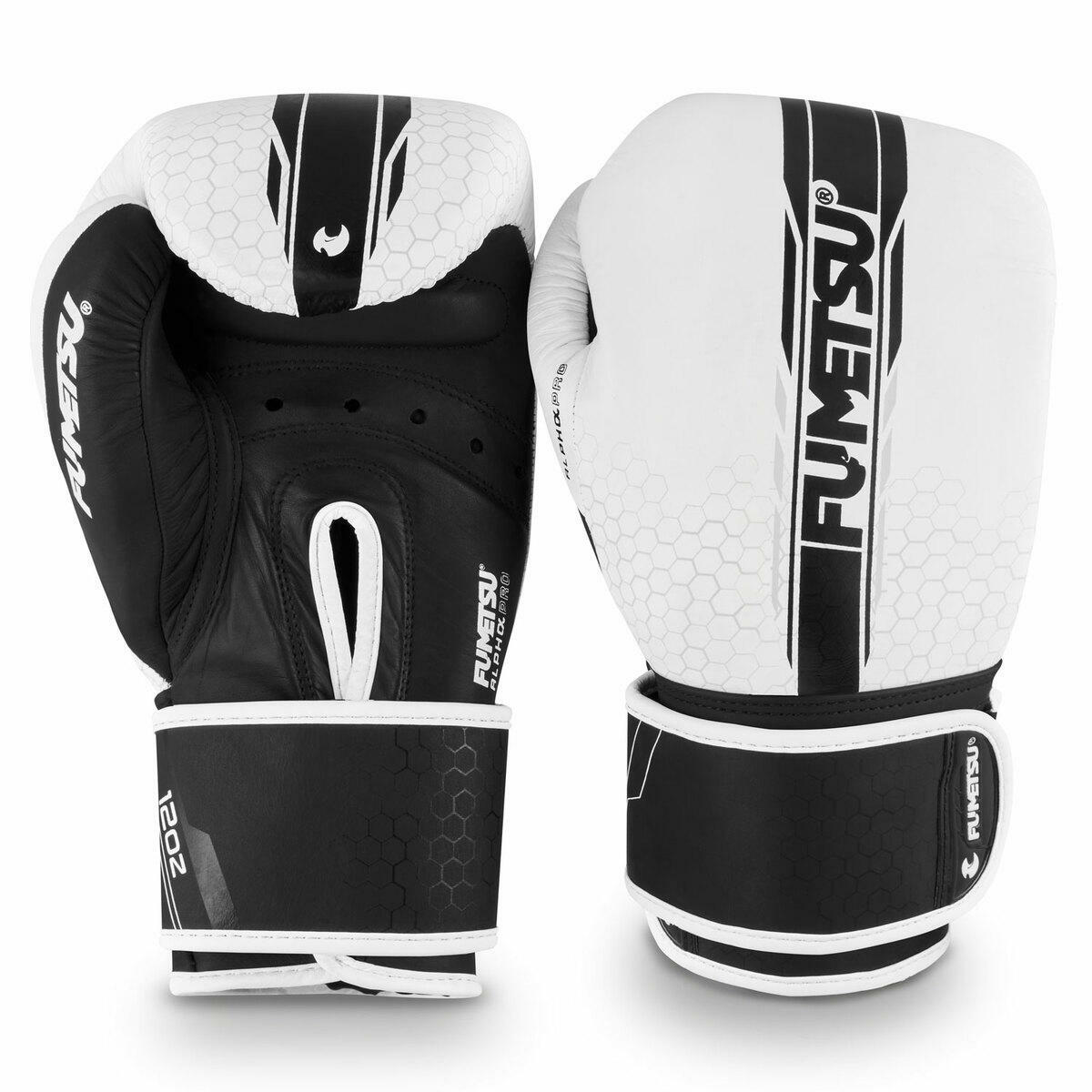 White Fumetsu Alpha Pro Boxing Gloves    at Bytomic Trade and Wholesale