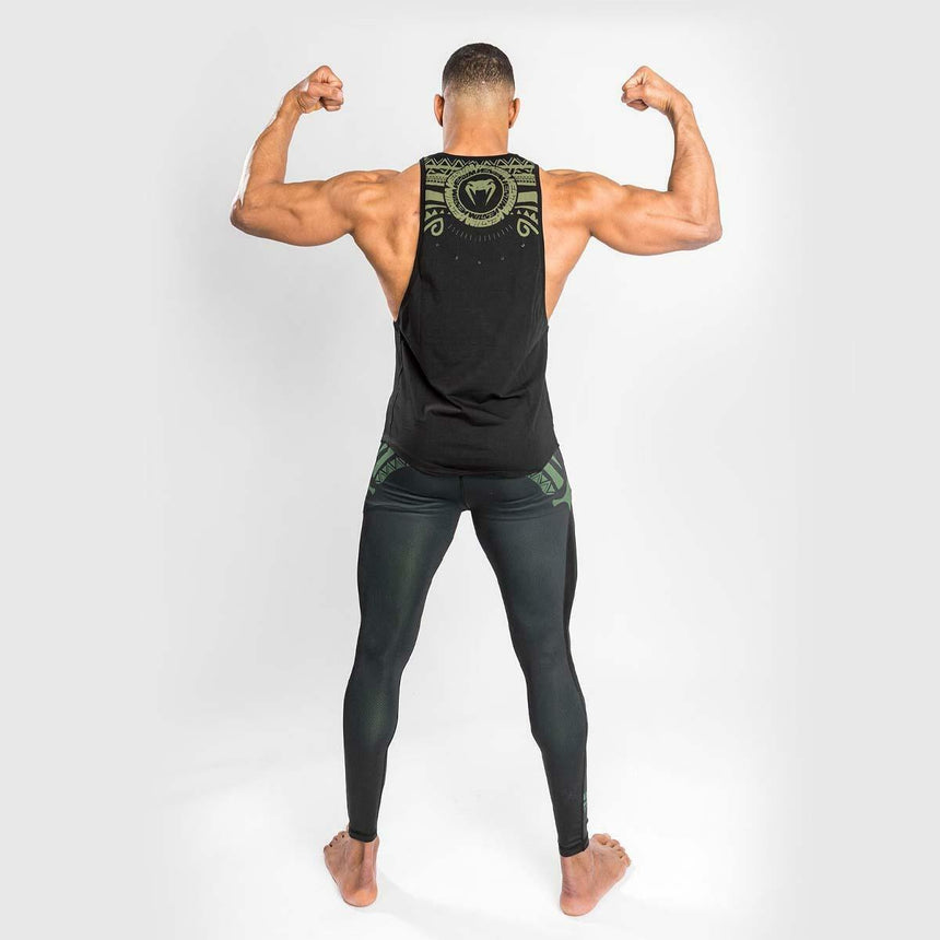 Black/Khaki Venum Nakahi Spats    at Bytomic Trade and Wholesale