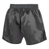 Grey/Black Fumetsu Combat Muay Thai Shorts    at Bytomic Trade and Wholesale