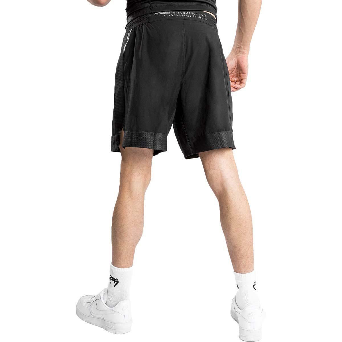 Black/Grey Venum Tempest 2.0 Fight Shorts    at Bytomic Trade and Wholesale