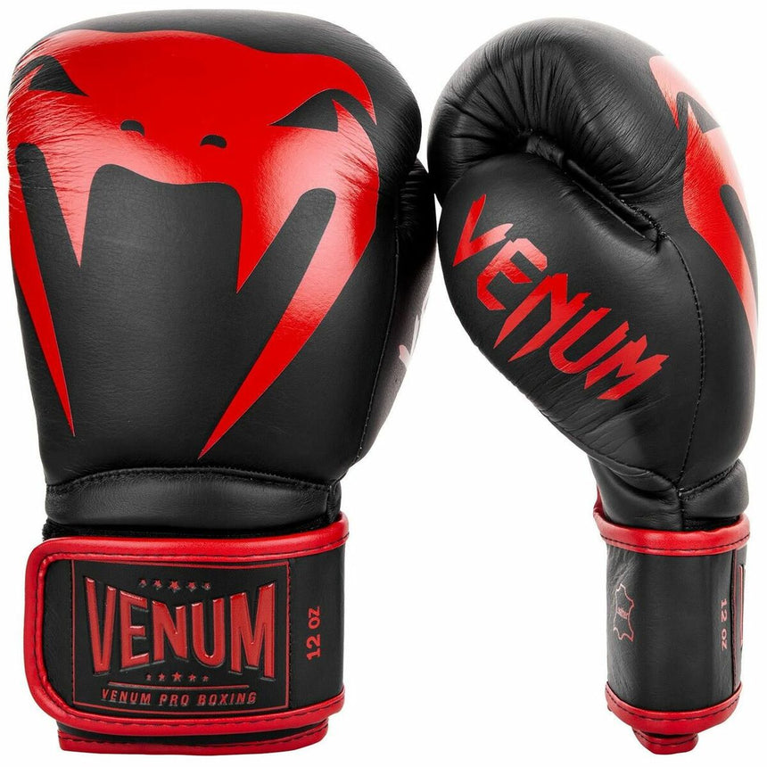 Venum Giant 2.0 Pro Boxing Gloves Black/Red 10oz  at Bytomic Trade and Wholesale