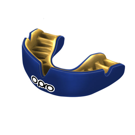 Blue-Gold Opro Power Fit Mouth Guard    at Bytomic Trade and Wholesale